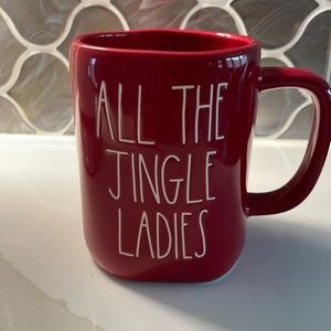 Rae Dunn, All the Jingle Ladies large mug, new with tag